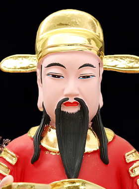 华音殿杨筠松神像树脂玻璃钢材质