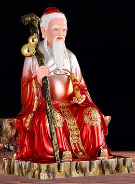 月老神像牵红线月下老儿
