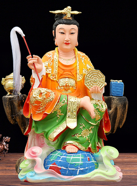 华音殿树脂玻璃钢佛像地母娘娘