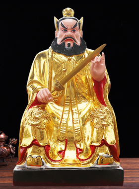 龙虎山神像祖师爷张道陵摆件