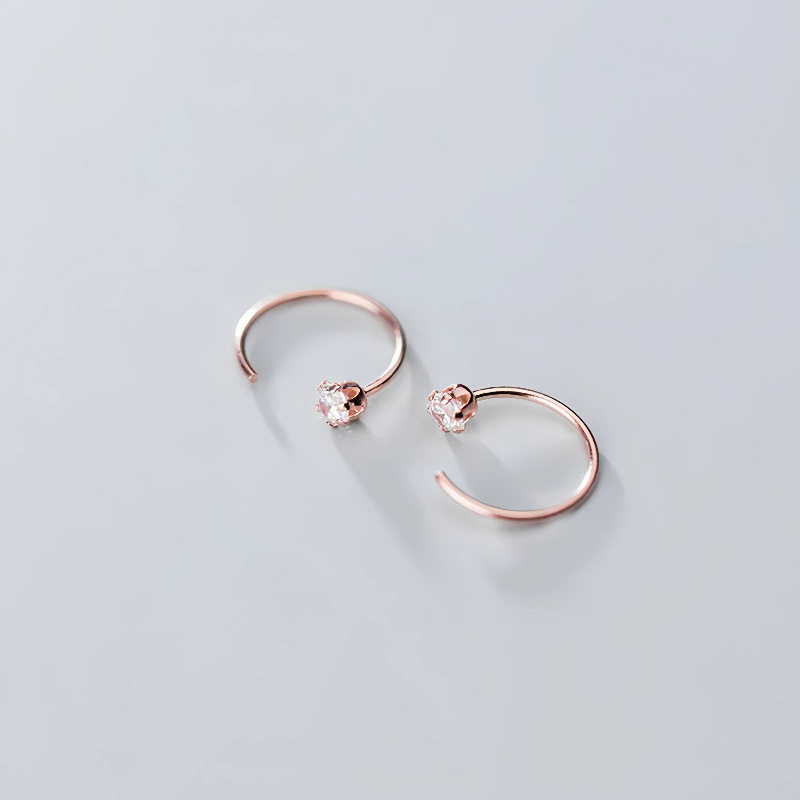 s925纯银耳钉女小香风设计感简约高级感气质耳环女流行耳环,淘宝优惠券,粉丝福利购,淘宝优惠卷