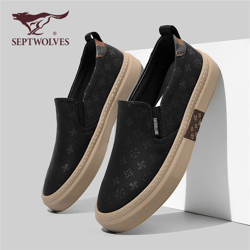  七匹狼男鞋乐福鞋（豆豆鞋）