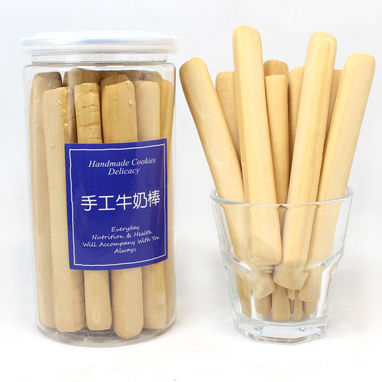 Handgemachte Milchriegel, Kakaoriegel, Fingerkekse aus der Dose