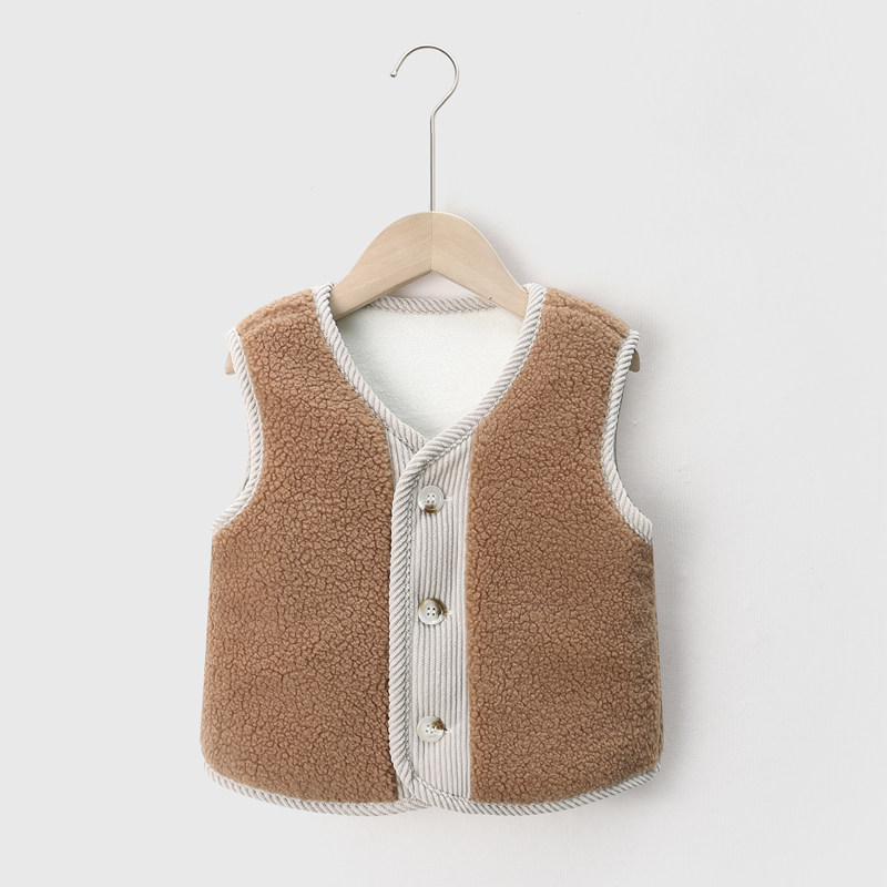 秋冬季儿童加厚马甲中小童保暖背心男女童加绒棉马夹宝宝童装坎肩,淘宝优惠券,粉丝福利购,淘宝优惠卷