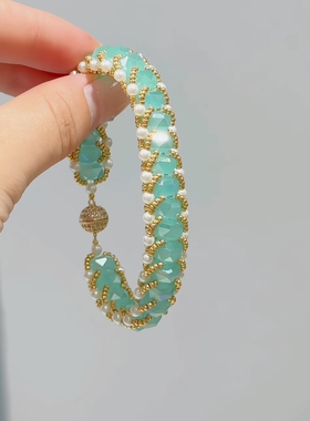 精致百搭手链简约显白法式小香风高级感轻奢风设计感女手链软镯