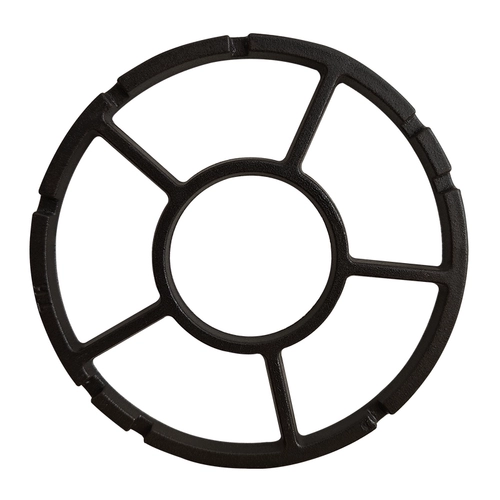 Немецкий заказ!Толстый чугун!Крупный горшок с газовой плитой бытовой газовой плиты, чугунный анти -скользящий держатель держателя котла держателя котла