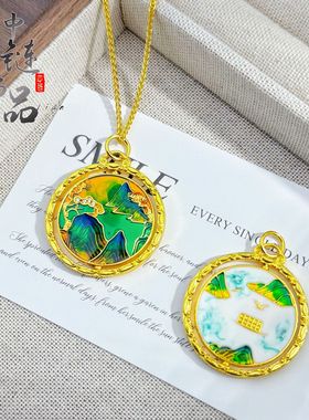 周古法生大福金店同款沙金镶嵌