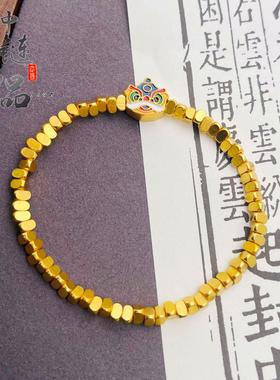 直播同款古法沙金新中式国潮风