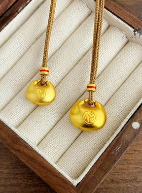 越南沙金不掉色高保色古法小胖福