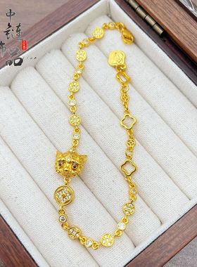 古法镀金不掉色韦雪同款高保色