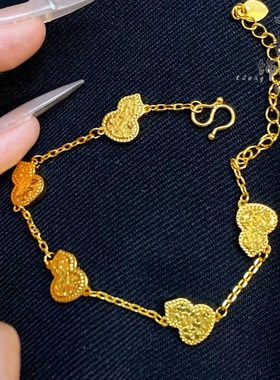 越南沙金不掉色古法爆闪碎冰葫芦