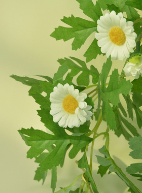 室内仿真花壁挂花艺ins风