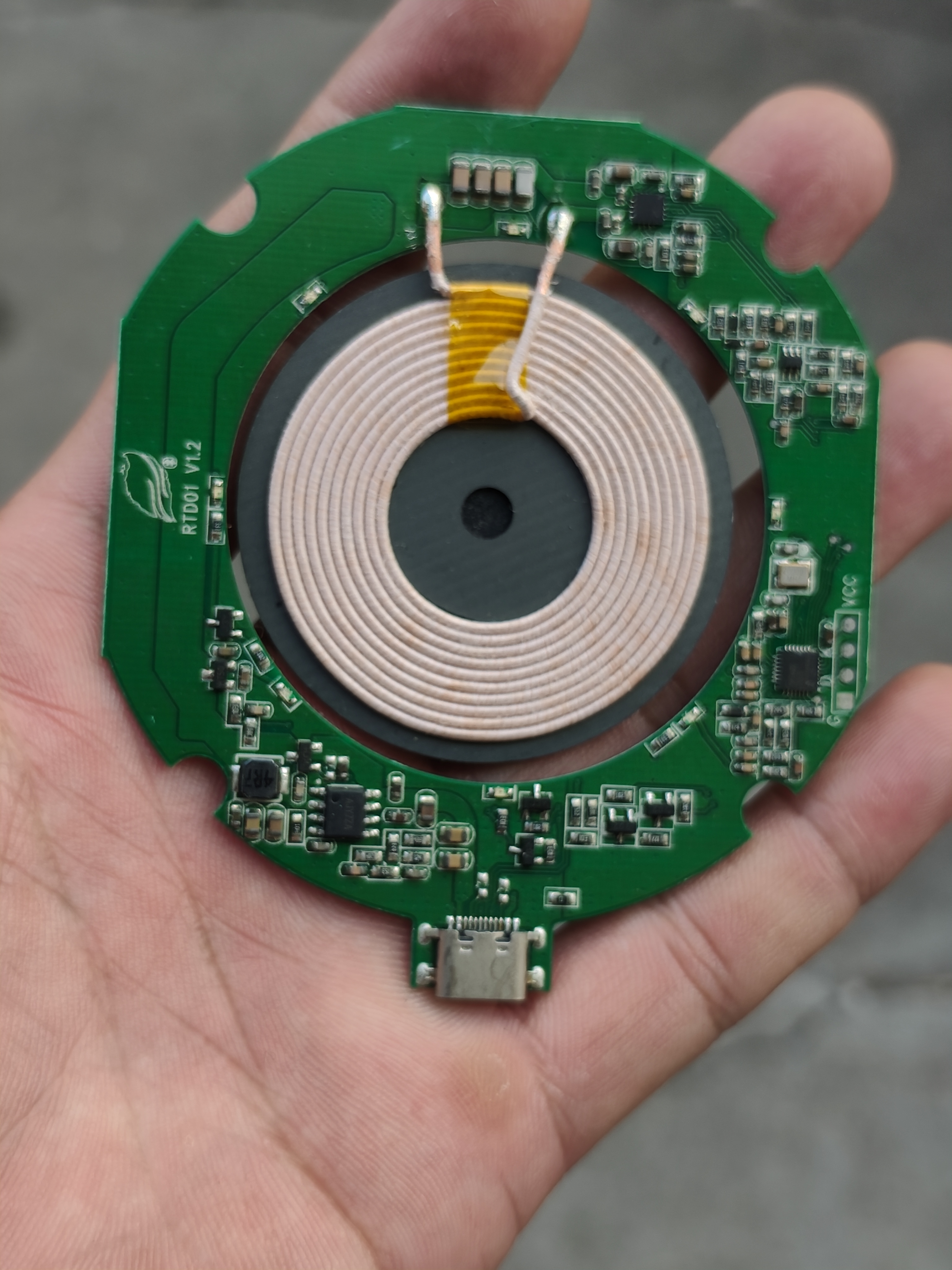 无线充电器发射模块 手机隔空快充PCBA电路板 - 图2