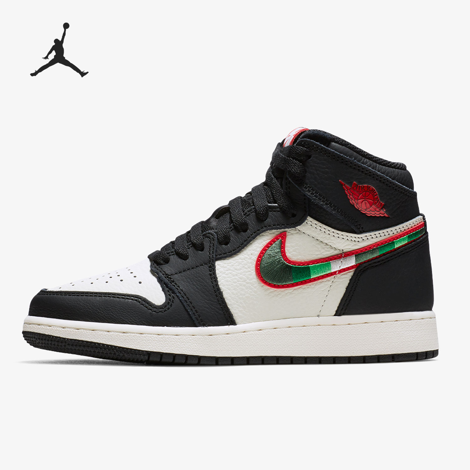 Nike/耐克正品 Air Jordan 1 AJ1高帮大童运动篮球鞋 575441-015-图0