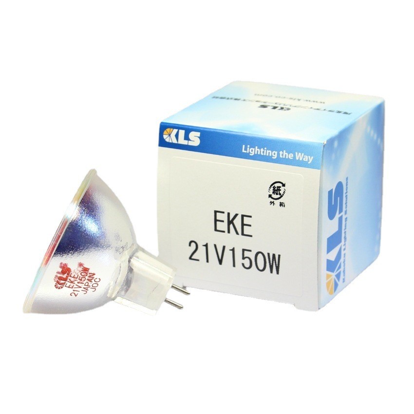 KLS日本卤素灯泡 AOI显微镜灯泡 EKE/L JCR 21V150W10H/5 GX5.3-图0