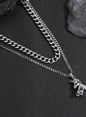 小众高级感独角兽皮卡丘古巴链