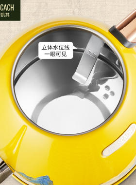 千里江山图/诺斯凯其电热水壶家用茶室电水壶泡茶冲咖啡304不锈钢