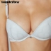 Wonderbra gợi cảm áo lót ren màu xám tinh dầu túi nước tụ tập áo ngực để nhận được sữa sâu V điều chỉnh đồ lót - Strapless Bras