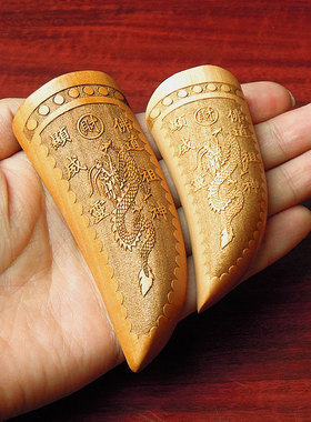 桃木风水寺庙圣杯