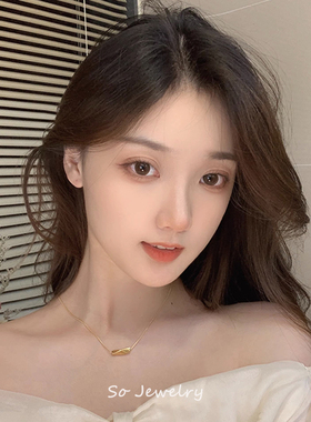 轻奢小众百搭几何项链