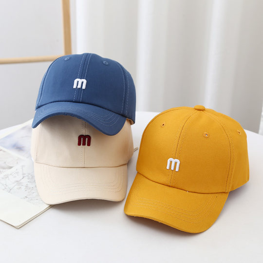 儿童防晒帽夏季薄款男童鸭舌帽女童棒球帽春秋遮阳太阳帽宝宝帽子