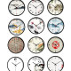 Clock wall clock living room home fashion new Chinese style clock