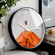 Orange Age Silent Home Decorative Wall Creative Wall Clock