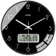 Clock silent wall clock wall watch living room light luxury fashion