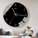 Clock silent wall clock wall watch living room light luxury fashion