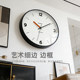 Simple modern silent living room digital scale wall clock