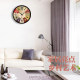 Clock wall clock clock European retro mute personality