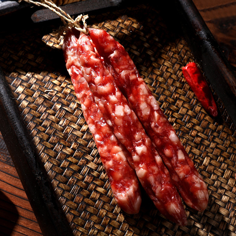 滕香阁纯肉农家土香肠咸甜味四川麻辣味广式广味腊肠腊肉正宗商用,淘宝优惠券,粉丝福利购,淘宝优惠卷