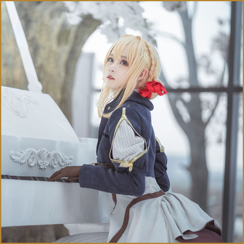 紫罗兰永恒花园薇尔莉特COS服薇欧瑞特艾弗戈登动漫cosplay服女装 - 图0