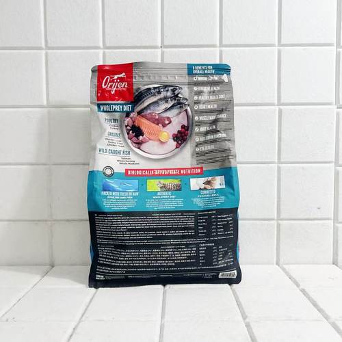 防伪可查 Orijen/渴望八重守护 无谷发腮高蛋白通用猫粮1.8kg原装 - 图0