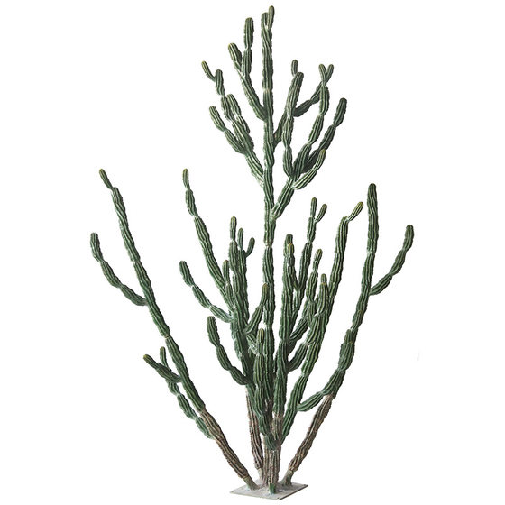 Simulated cactus plant landscaping interior decoration ornaments