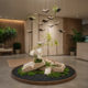 Hanging creative book-shaped decorative craft ornaments
