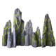 Simulated moss, fake stone decorative ornaments, rockery landscape