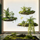 Suspended stone landscape suspended rockery stone landscaping rock