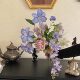 Simulated purple Internet celebrity bouquet landscaping decorative ornaments