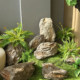 Simulated stone foam rockery stone green plant landscaping decoration