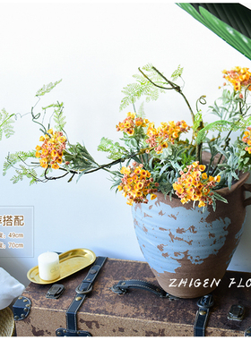 仿真花猫眼香雪球花装饰花假花