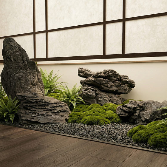 Simulated stone landscaping decoration ornaments courtyard landscape stone
