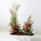 Simulated reed flower bush landscaping flower pile floral ornaments