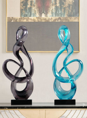 北欧风过道落地摆件雕塑艺术品