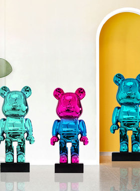 卡通轻奢风电视柜kaws网红大摆件