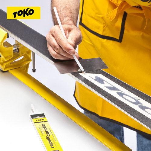 TOKO滑雪板修补工具单双板通用型板底修复管胶 维修工具单盒4支装 - 图1