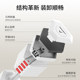 HEAD Hyde quickly adjustable dumbbell women's multi-functional fitness household heavy set combination training equipment