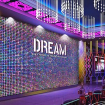 Mosaic sequins S&T Sensation Wall Panels Bar Ktv Pack Compartment Stars Empty ceiling wall panels Childrens room Integrated wall panels