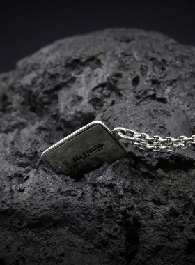 蒙客银情侣925银民族风项链