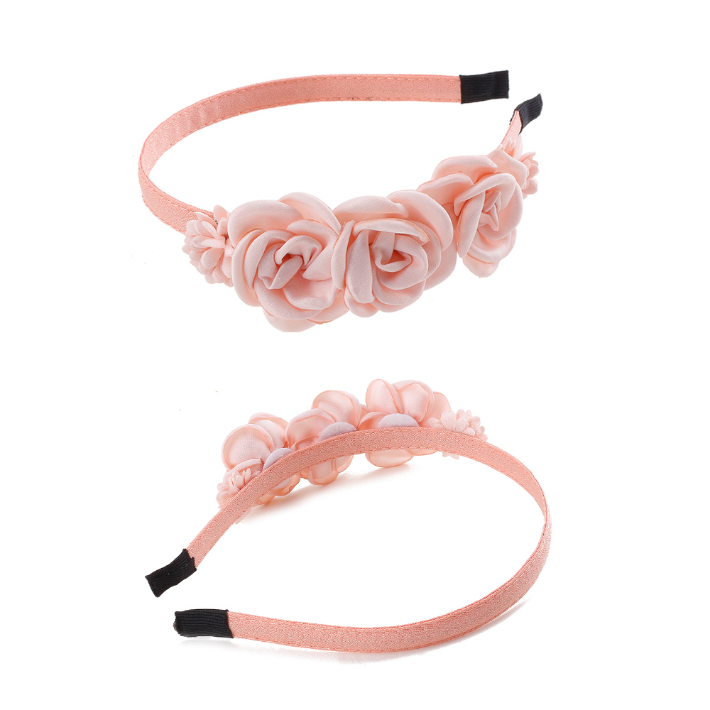 2/3Pc Head Flower Headband Girls Baby Flower Hairband Pri-图3